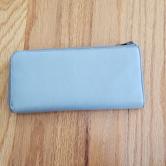 Fossil Zip Clutch Wallet, in teal - Picture 4 of 9